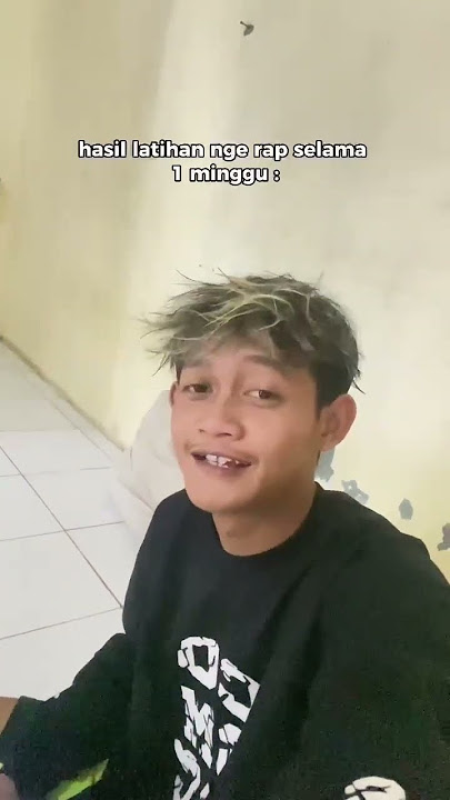 Ternyata bagus bener suara gw😏 #fyp #komedi #ytshorts #rapper
