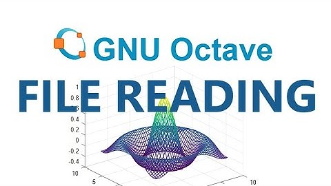 Octave: File Reading