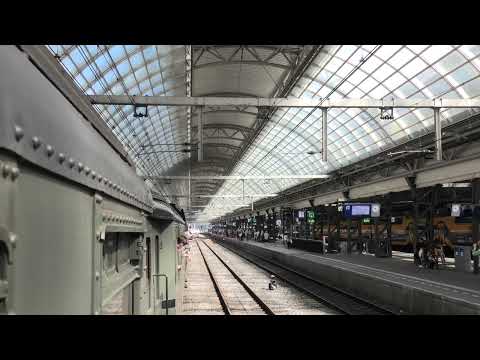 Vertrek Veluwe-Amsterdam Express uit Amsterdam