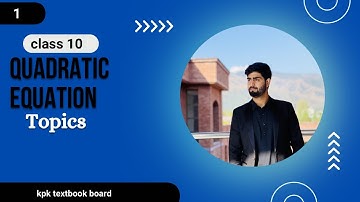 How to solve Quadratic equation /in pashto/Class 10 Exercise 1.1.      | kpk textbook board |