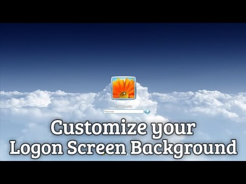 How To Change Windows 7 Logon Screen Background