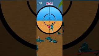 squid game 🎯 k sniper chellenge 🔥 3D #squidgamchallenge #redlightgreenlight
