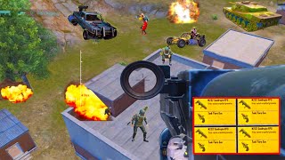 🤯M202 VS Mortar Rocket Launcher Team💥 | Tank vs Jet War PUBG Mobile Payload 3.0🔥