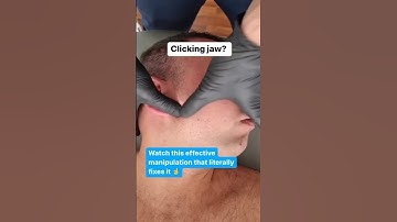 How to FIX a CLICKING JAW