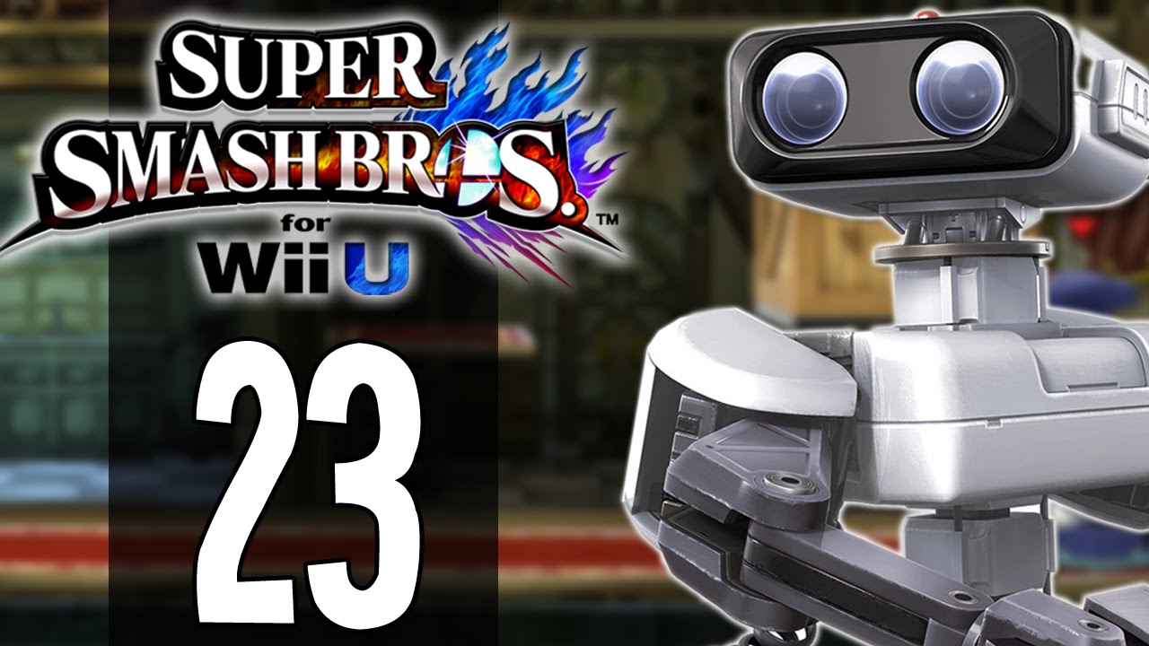 Super Smash Bros Wii U - Part 23 - R.O.B. (Gameplay Walkthrough) - YouTube