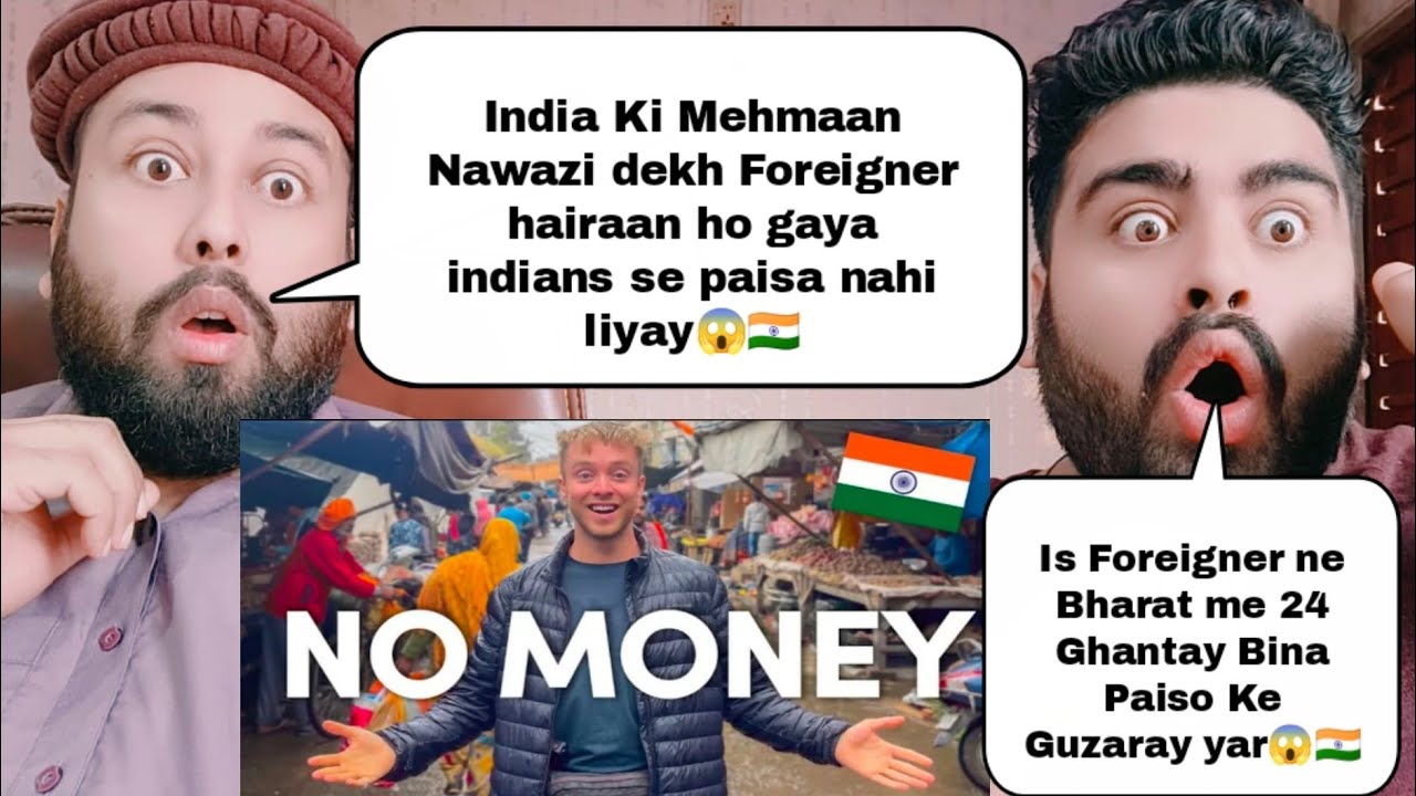 Foreigner Survive 24 Hours With No Money In India | Foreigner Moved By Indian Hospitality