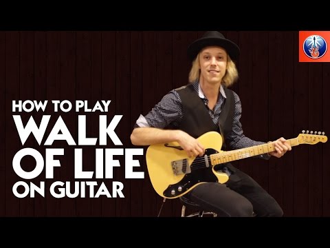 How to Play Walk of Life On Guitar - Dire Straits Walk of Life Lesson Guitar