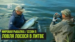 видео: Ловля лосося в Литве / Мировая рыбалка #5 / #15 картинка: Ловля лосося в Литве / Мировая рыбалка #5 / #15