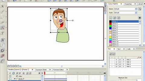 Toon Boom Cut-out Cartoon Character Creation - Body