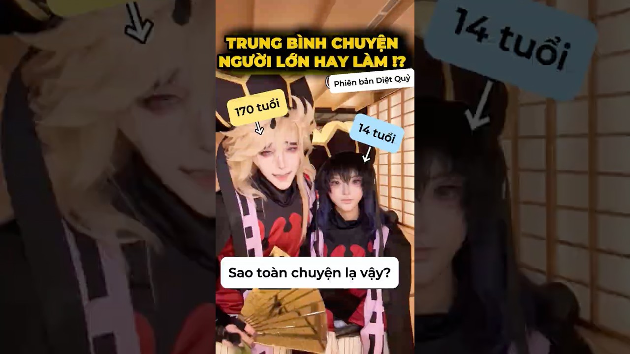 Chuyện người lớn hay làm?🤔- Phiên bản Diệt Quỷ#cosplay #shorts #minnacosplay