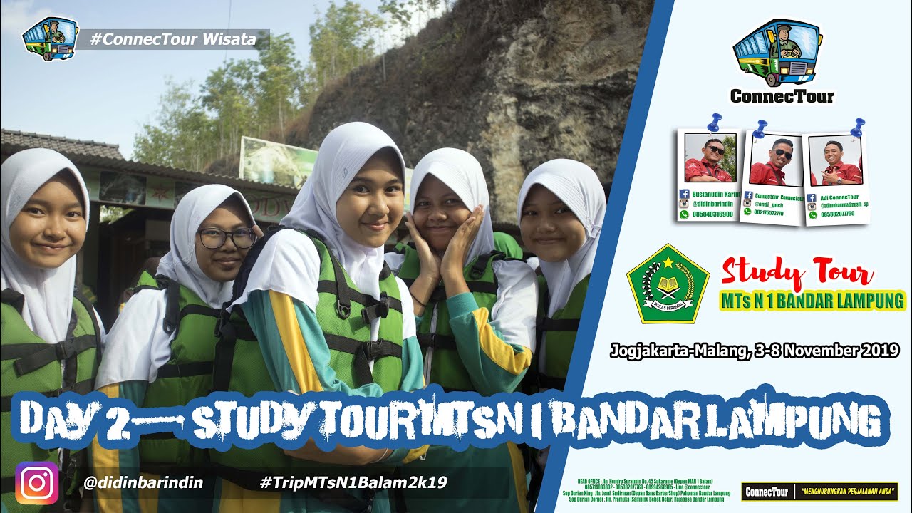 Day 2 - Study Tour MTsN 1 Bandar Lampung 2019 With ConnecTour Wisata