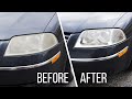 How to Restore Headlights with Chemical Guys Headlight Restore and Protect