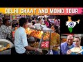 LAJAWAAB  chaat  and the ultimate  momo tour in Delhi 🔥🔥 Indian street food tour