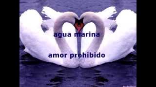 Video thumbnail of "agua marina   amor prohibido"