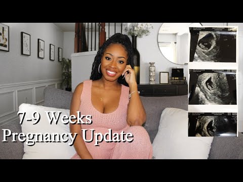 Pregnancy Update 7-9 Week Pregnancy Symptoms First Ultra Sound No Appetite Coffee Exhaustion