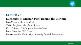 ALPSP Annual Conference and Awards 2025: Session 7b