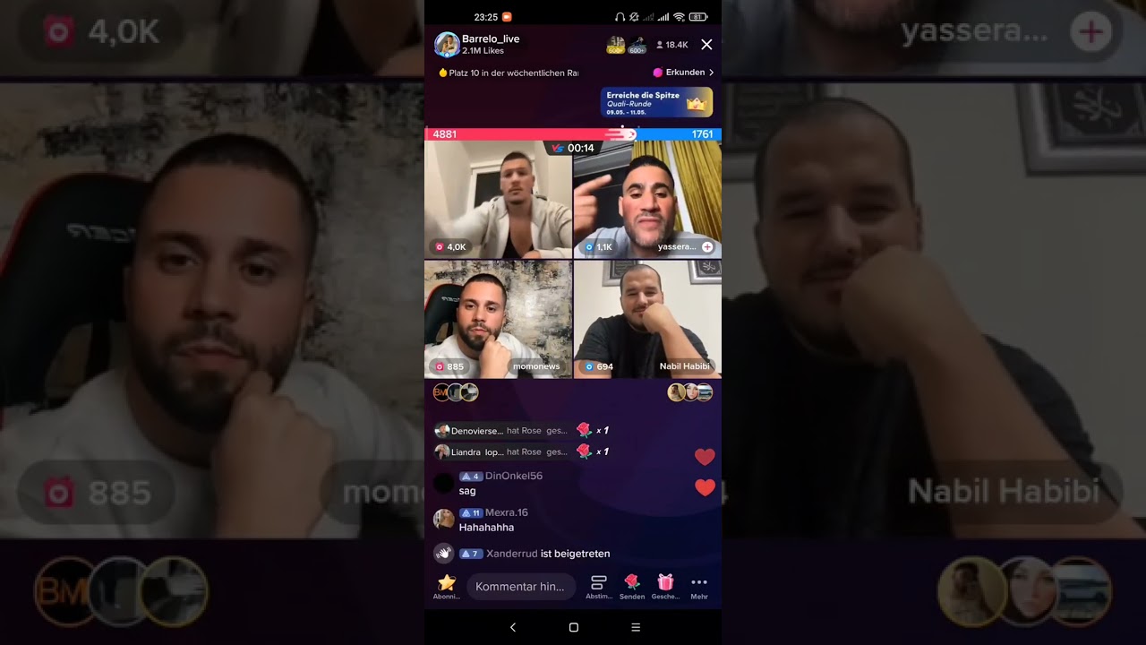 Barello Latenight u.a. mit Manuellsen 10.05.23