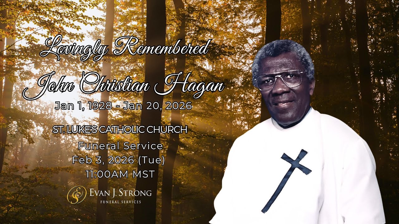 John Christian Hagan - Funeral Service Live Stream - YouTube