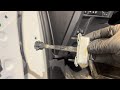2021-2026 Toyota Sienna Front Door Check Strap Limiter Removal And Installation Instructions