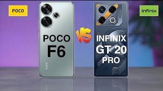 Poco F6 5G Vs Infinix GT 20 Pro 5g-Full Comparsion🔥Thedstech