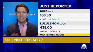 Nike's North America quarterly beat is 'very important' for the company, says BMO's Simeon Siegel