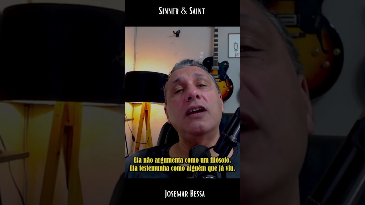 A Lei do Senhor é Perfeita e Restaura a Alma | Sinner & Saint - Josemar Bessa #reflexão #vida #fe