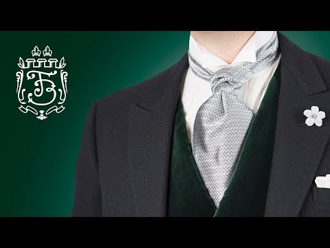 How To Tie A Wedding Cravat - Fort Belvedere
