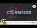 Counters 2.0 for Final Cut Pro