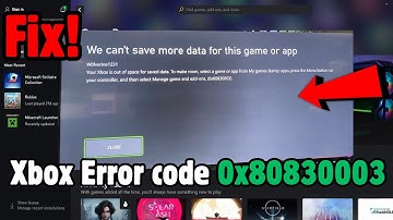 Fix Xbox We can