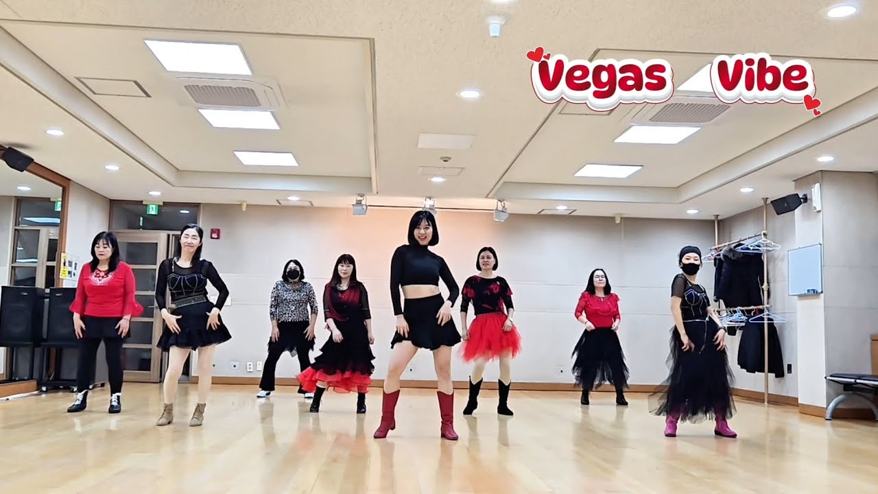 Vegas Vibe (VE25) Linedance ~ Beginner/비제이라인댄스