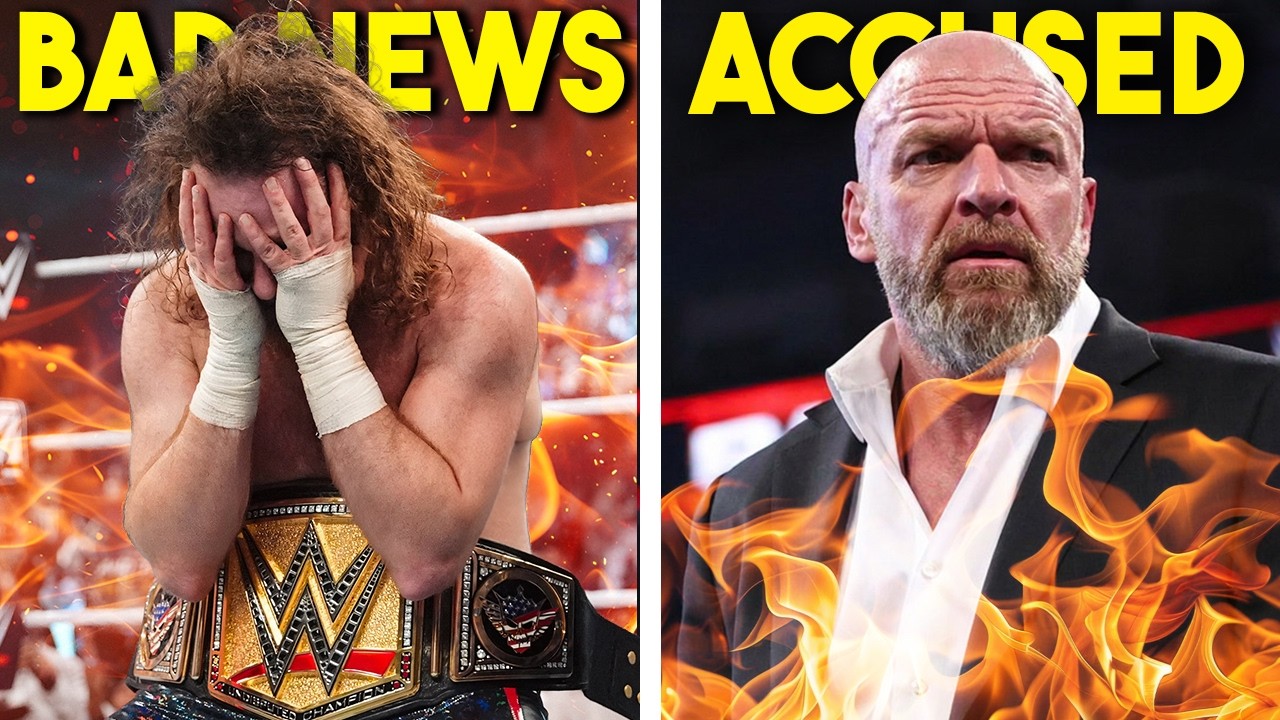 WWE News and Rumors Latest and Breaking News


00:00 INTRO
00:40 WWE ACCUSED OF COPYING AEW
01:32 BAD NEWS FOR SAMI ZAYN 
02:42 REAL REASON CODY RHODES LOST WWE CHAMPIONSHIP
03:56 JOHN CENA RETURNING?
04:33 BIG WWE COMEBACK PLANNED
05:38 WWE RESULTS KEPT TOP SECRET
06:25 CONFUSION OVER RAW 
07:10 MAJOR WWE RETURN INCOMING?
07:55 LEGEND INVOLVED IN CAR CRASH
09:31 NEW NXT CHAMPION CROWNED 
10:01 MAIN ROSTER CALL UP INCOMING?
10:38 WHO’S NEXT TO MAKE HISTORY?
11:23 FORMER WWE CHAMPION DEBUTS IN TNA

Topics Discussed In this Video:

WWE News
WWE Rumors
Wrestling News
Wrestling Rumors
Wrestlelamia
Latest WWE News and Rumors