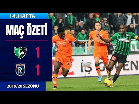 ÖZET: Denizlispor 1-1 M. Başakşehir | 14. Hafta - 2019/20
