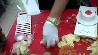 Rotamatic Super Slicer Demonstration in Hyper Panda Andalus Jeddah, Saudi Arabia.3GP