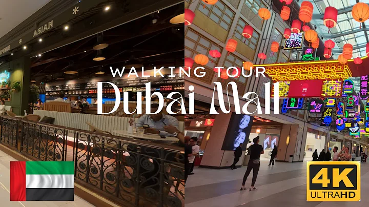 🛍️ Dubai Mall, (1 Hour) 4K Walking Tour Inside the World’s Biggest Mall – Dubai UAE 2025