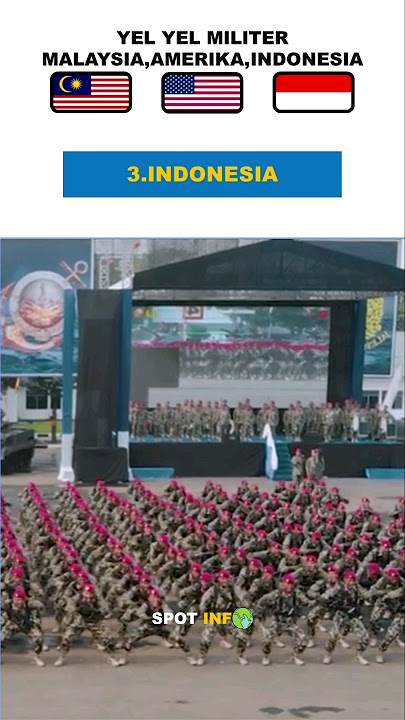yel yel tentara indonesia vs malaysia vs amerika‼️#shorts
