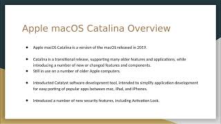 macOS Catalina: Architecture &amp; Virtualization