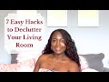 How to keep your living room decluttered 7 easy hacks