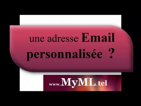 MyML : une adresse Email personnalisée ?