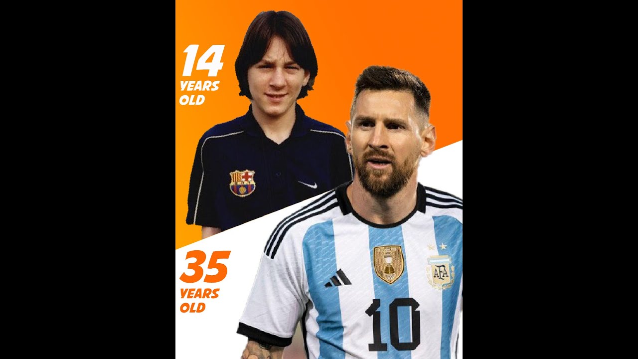 Lionel Messi evolution from 1 To 35 years old ★ [World Cup 2022] - YouTube