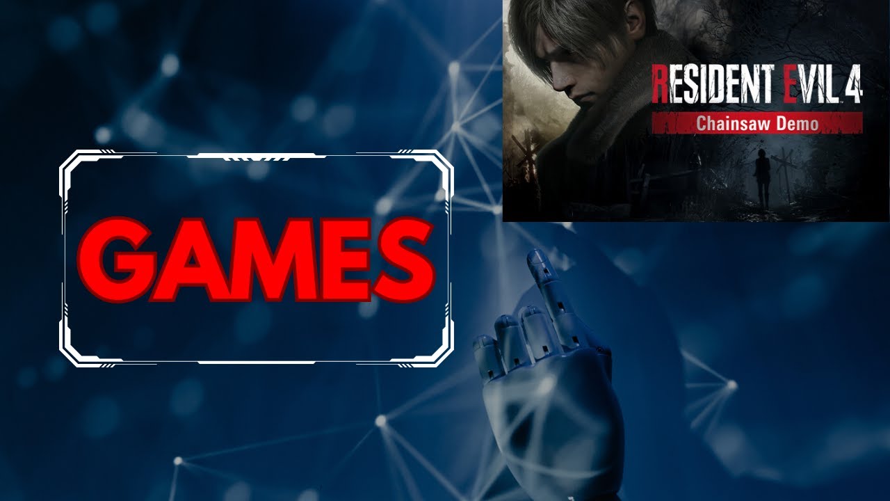 Resident Evil chainsaw demo walkthrough part 1 YouTube