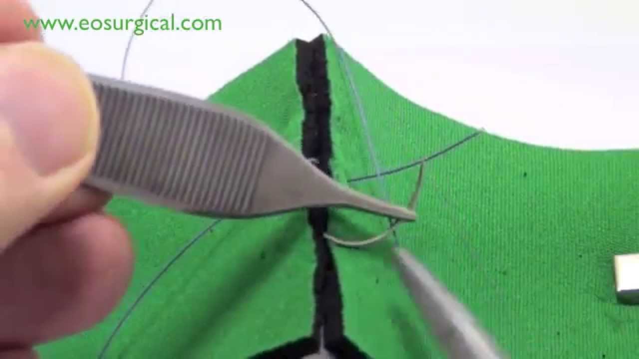 surgical skills assessment Horizontal mattress suture