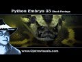 Python Embryo 03 Stock Footage