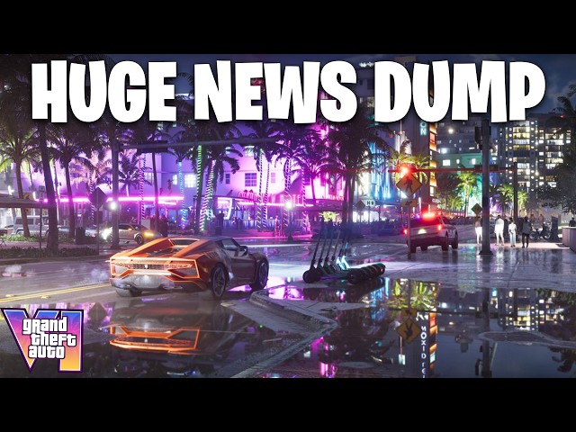 GTA 6: NEW INFO - 3 New Screenshots, 6 Radio Stations & On-Foot Radio!