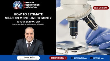 Webinar | How to Estimate Measurement Uncertainty in Your Laboratory