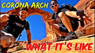 The BEST Hike in Moab Corona Arch - BEST Things To Do Moab