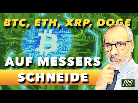 Bitcoin, Ethereum, XRP, Litecoin: Auf Messers Schneide