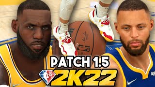 NBA 2K22 CURRENT GEN OFFICIAL PATCH UPDATE 1.5