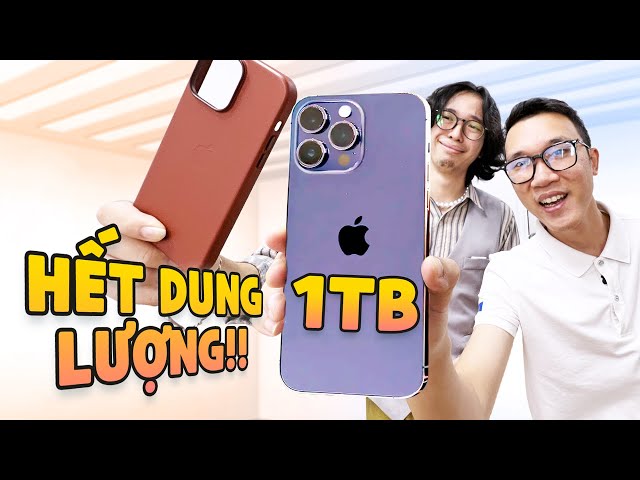 Mình sẽ làm gì với iPhone 14 Pro Max máy phụ 1TB? Đã có cách làm full bộ nhớ