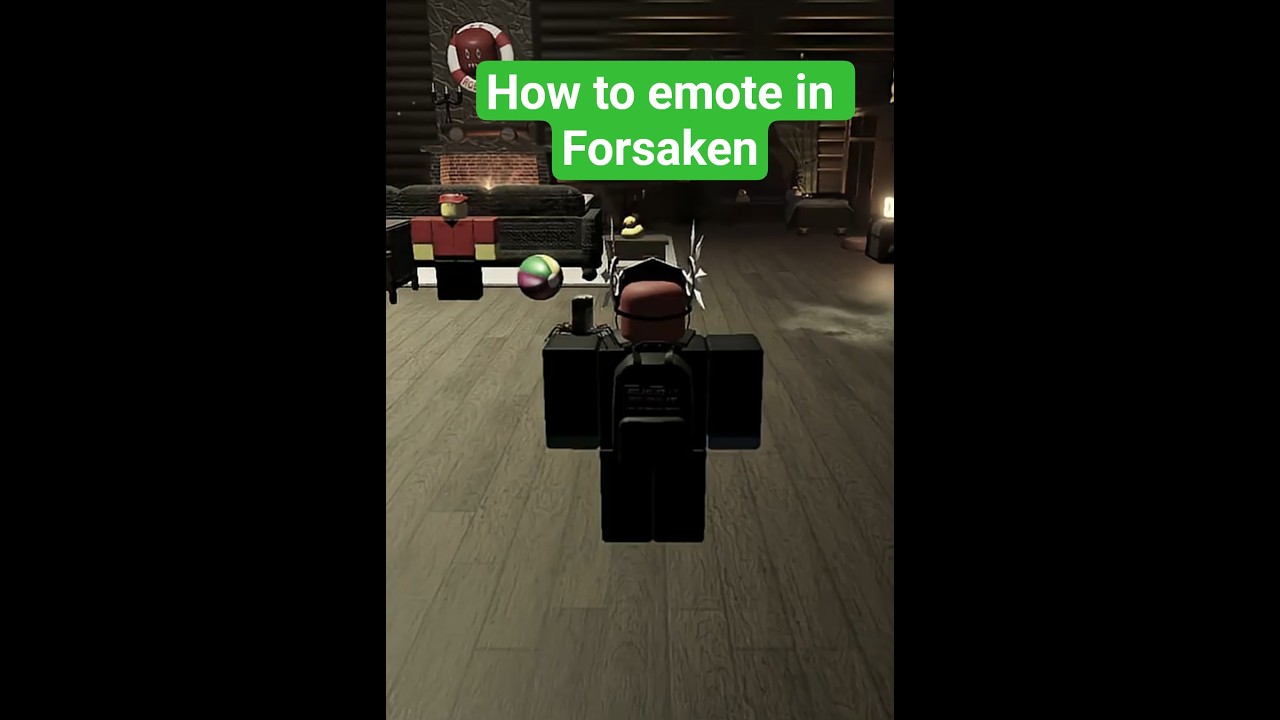 How To Emote On Pc In Forsaken Roblox YouTube 