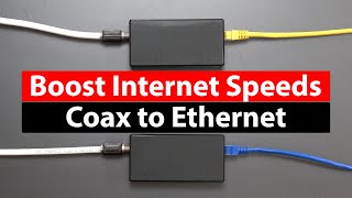 Turn Coax to Ethernet to Boost Speeds | ASUS MA-25 MoCA Adapter Review